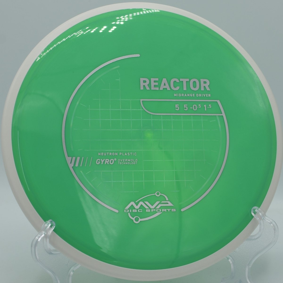 MVP Neutron Reactor midrange control shot at Harmon Hills Disc Golf Course in Fall Branch, Tennessee