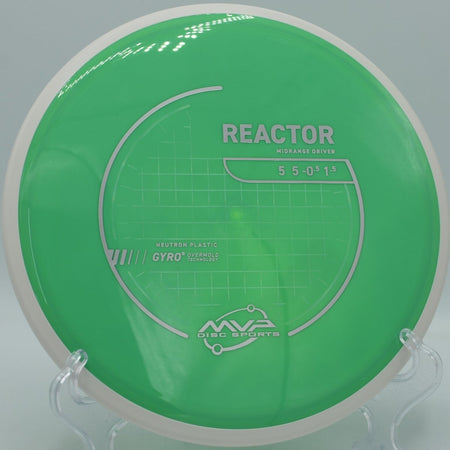 MVP Neutron Reactor midrange control shot at Harmon Hills Disc Golf Course in Fall Branch, Tennessee