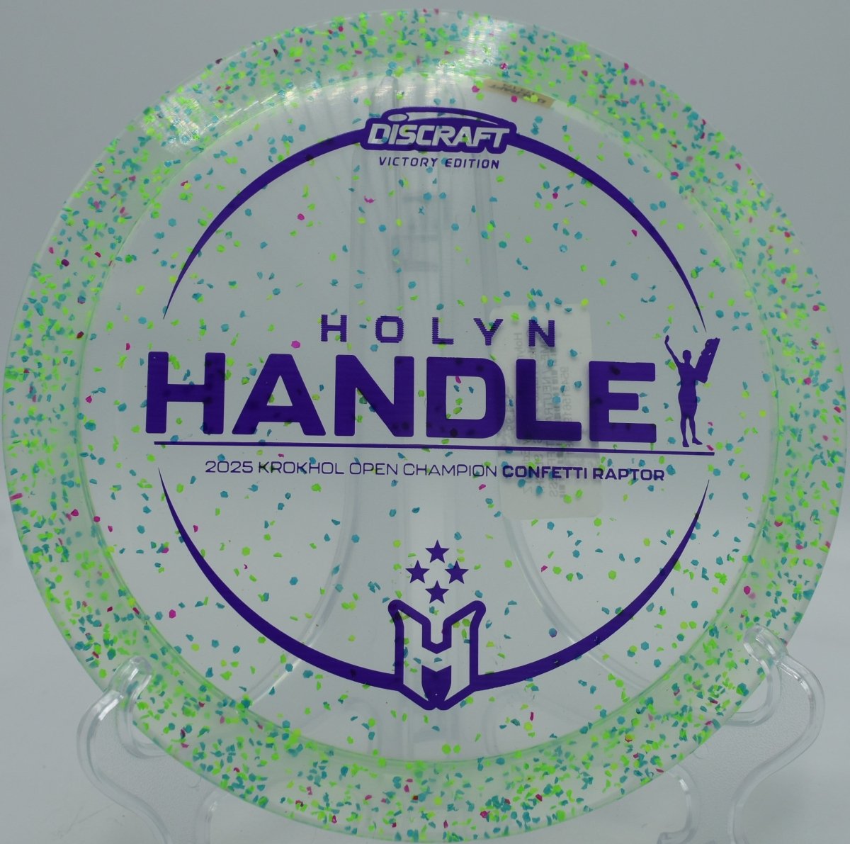 Holyn Handley Victory Edition Z Confetti Raptor - Flexline Discs - 95491561953981