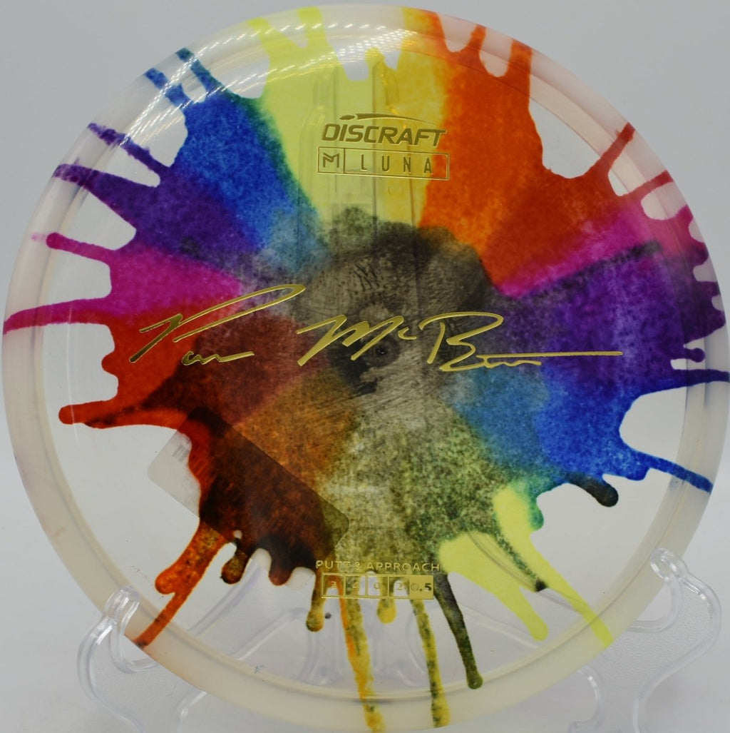 Discraft FlyDye Luna putter available in Texas with nationwide shipping for stable putting and colorful premium style