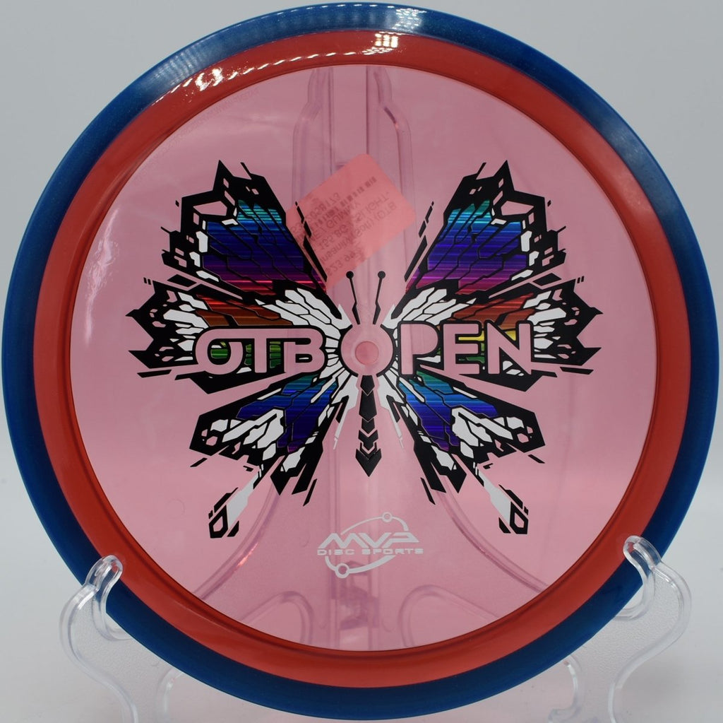 MVP OTB Open Prism Proton Insanity Soft S-curve drive at Pier Park Disc Golf Course in Portland, Oregon