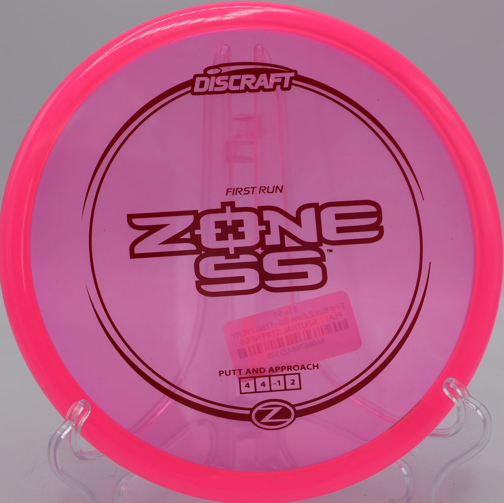 First Run Zone SS Z plastic finesse flex shot at Bedford DGC in Virginia