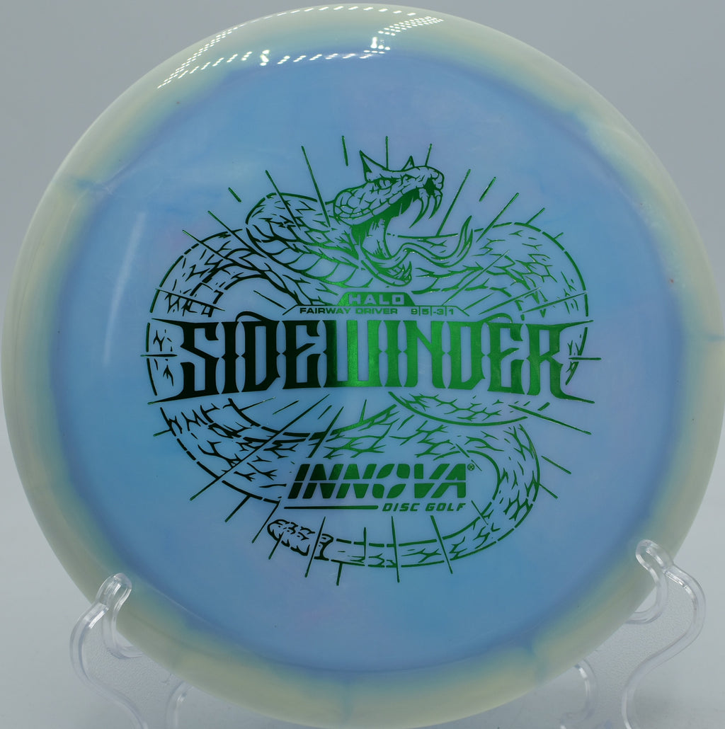 Halo Star Sidewinder disc carving a tunnel shot at Northwood Black in Morton, Illinois