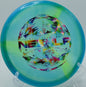 "Discraft Nebula Z Swirl – Limited edition midrange made for tough approach shots at North Boundary Park in Pennsylvania."

