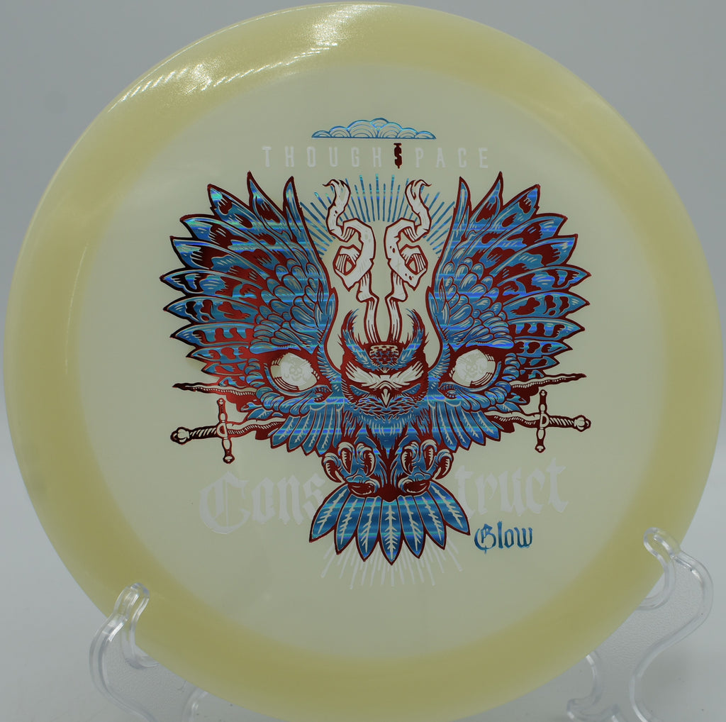 Glow Construct glide-heavy distance driver at W.R. Jackson DGC in Appling, GA