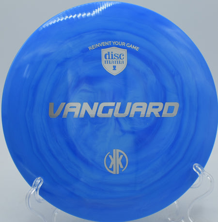 Discmania Creator Series Swirl S-Line Vanguard distance control shot at Blue Ribbon Pines in East Bethel, Minnesota