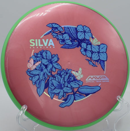 Axiom Soft Plasma Proxy finesse glide shot at Rock Ridge Disc Golf Course in Pittsboro, North Carolina