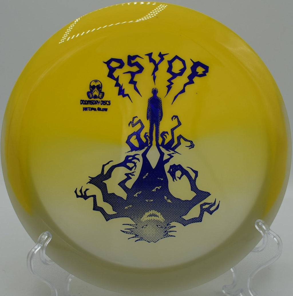 Thought Space PsyOps flex forehand finishing strong at Eagles Crossing Disc Golf Course in Hawk Point, Missouri