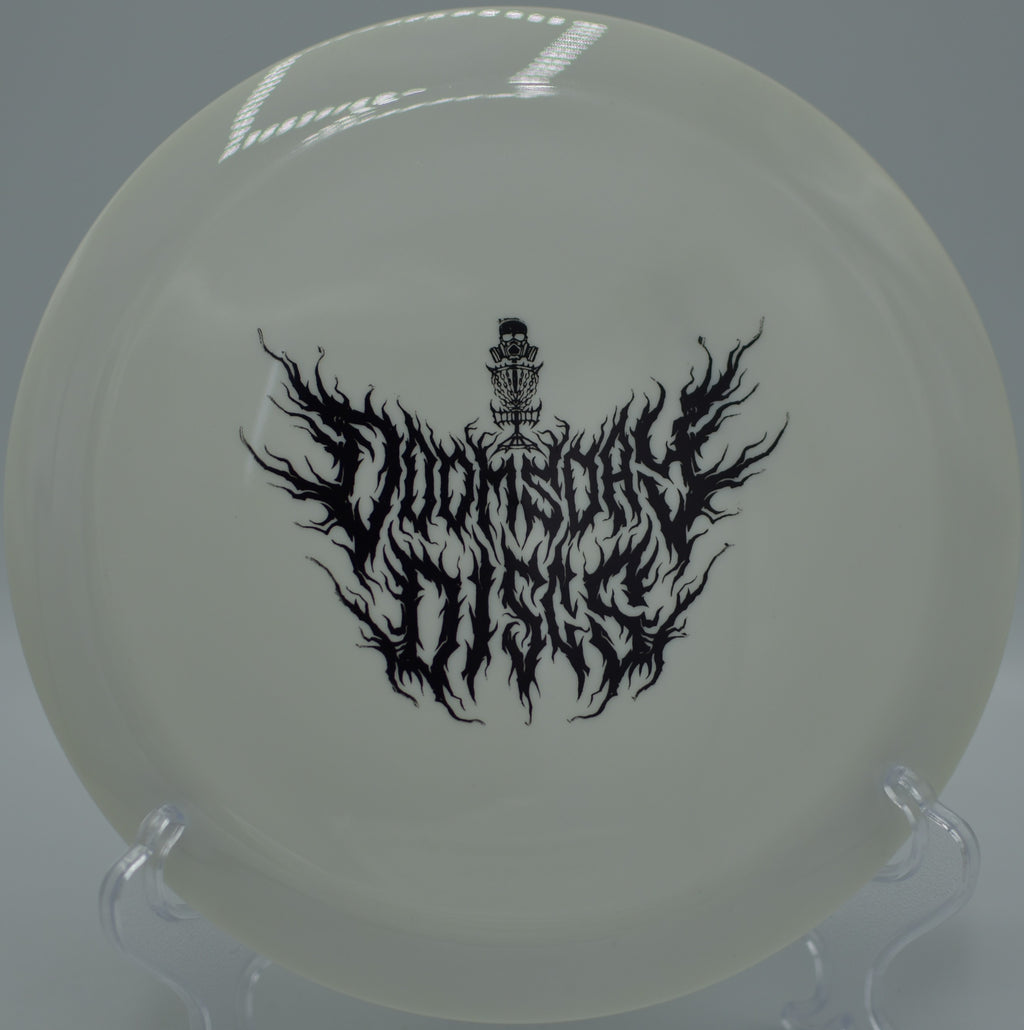 Survival Cataclysm ripping a tailwind bomb at North Valley DGC in Inver Grove Heights, MN, drifting straight with max glide and smooth fade.