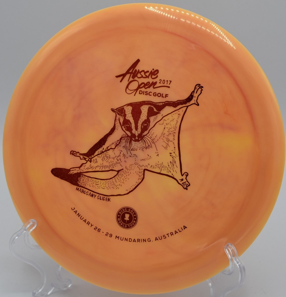 SWIRLY S - LINE DDX (2017 AUSSIE OPEN MAHOGANY GLIDER) INNOVA MADE - Flexline Discs - 38967325