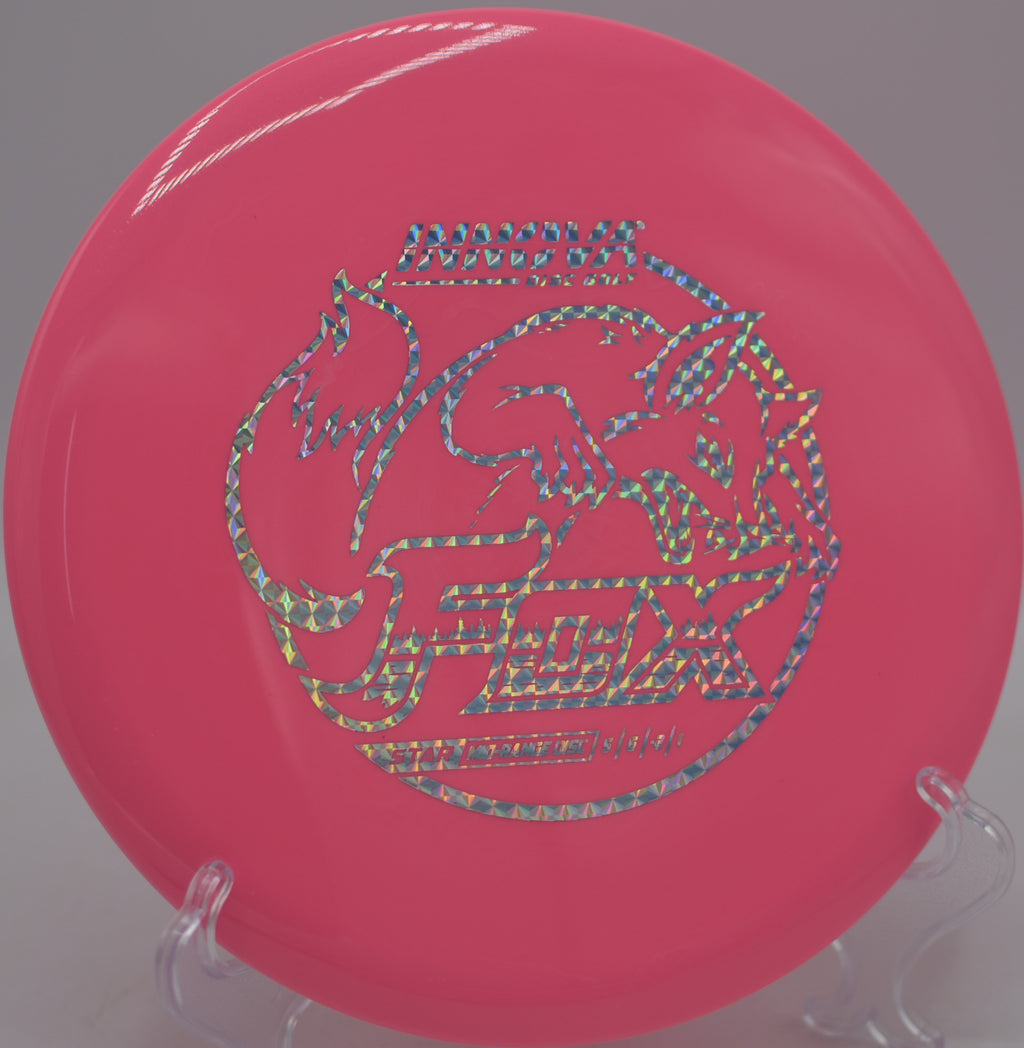 High-glide Star Fox driver soaring across open fairways at The Fort Disc Golf Course in Ogden, Utah.