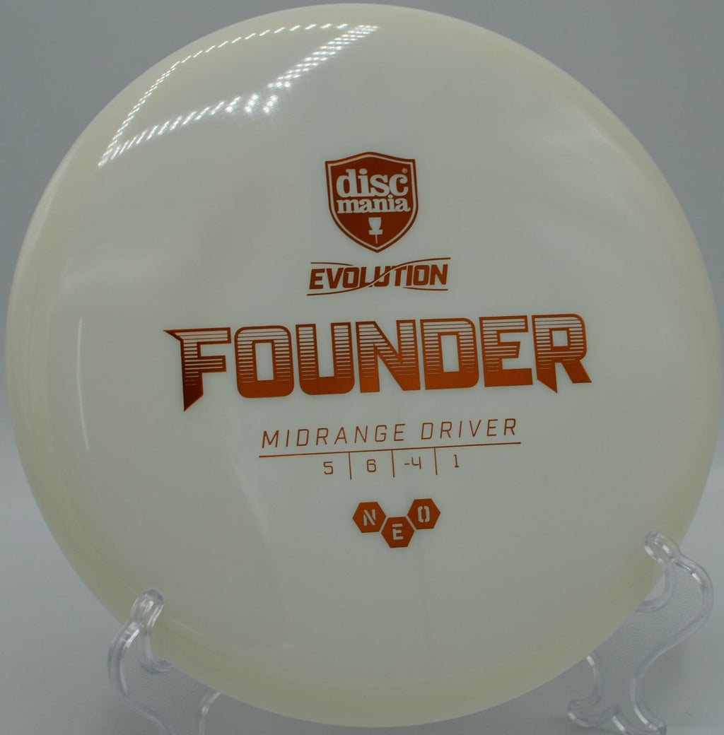 Discmania Neo Lumen Founder touch approach drifting right at Splinter City Disc Golf Course in Myrtle Beach, South Carolina