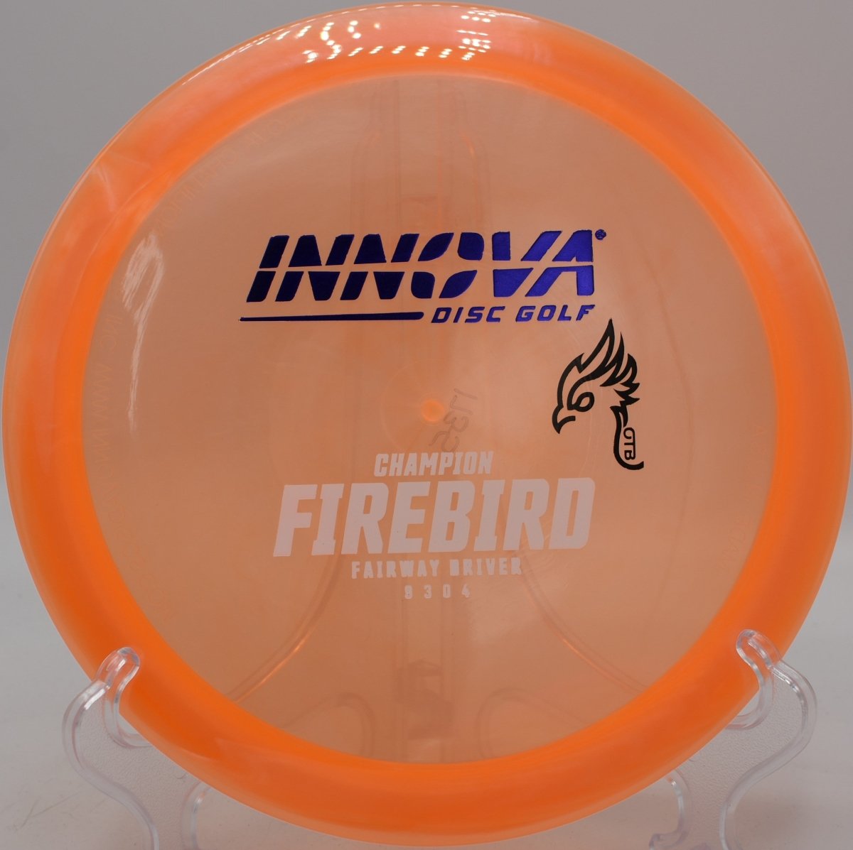 FAF Luster Champion Firebird disc golf driver shaping an overstable line at Iron Hill Disc Golf Course, Newark, Delaware