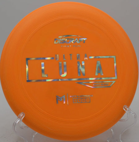 Paul McBeth UltraLuna displayed at Beaver Ranch DGC, Conifer CO for dependable approach accuracy