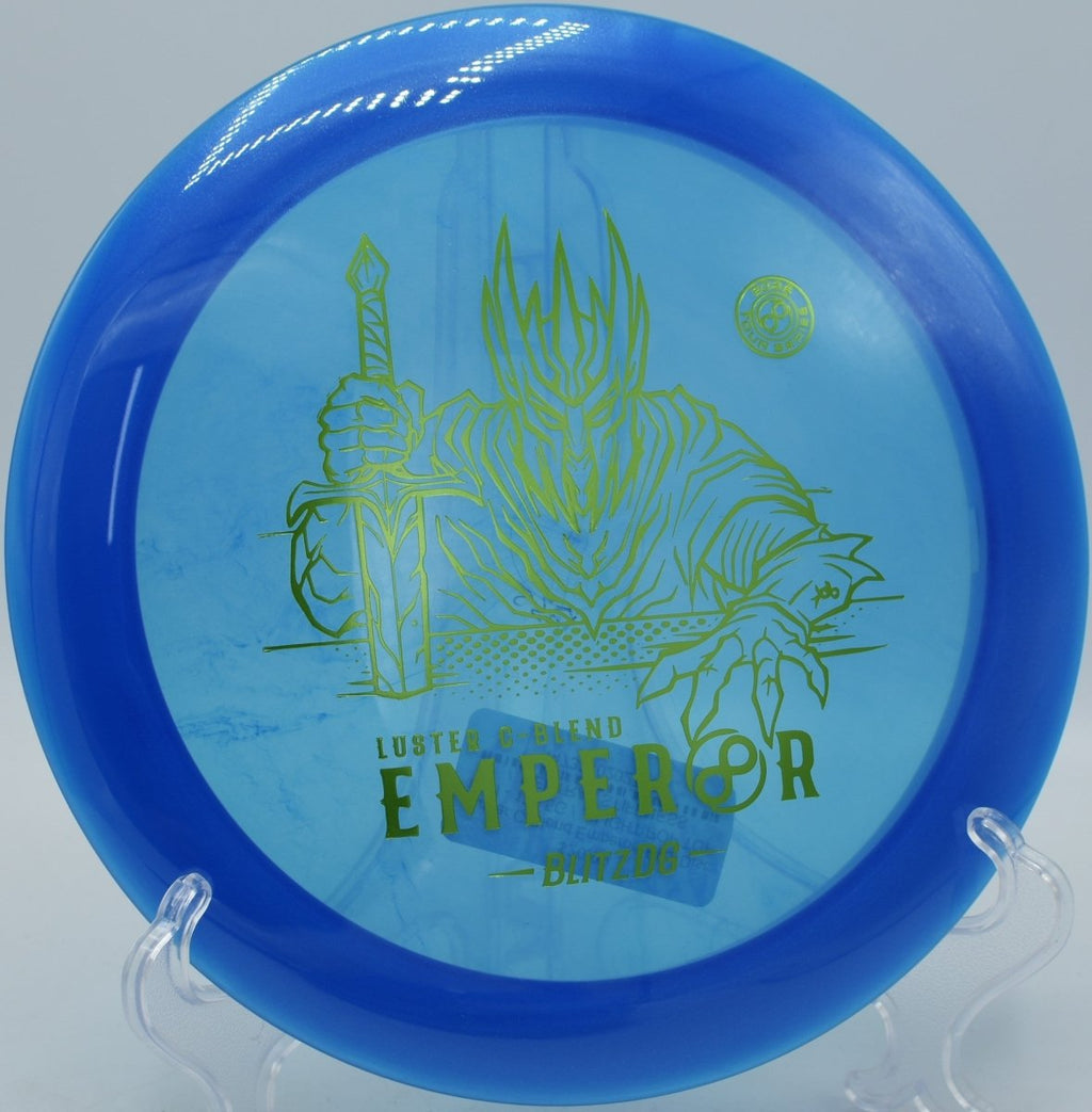 Luster C-Blend Emperor featured at Beaver Ranch DGC, Conifer CO for controlled power drives