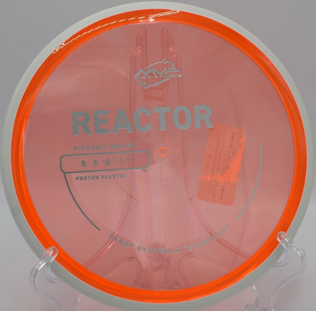 Proton Reactor stable midrange release at Riverview Disc Golf Course in Mesa, Arizona, delivering point-and-shoot accuracy