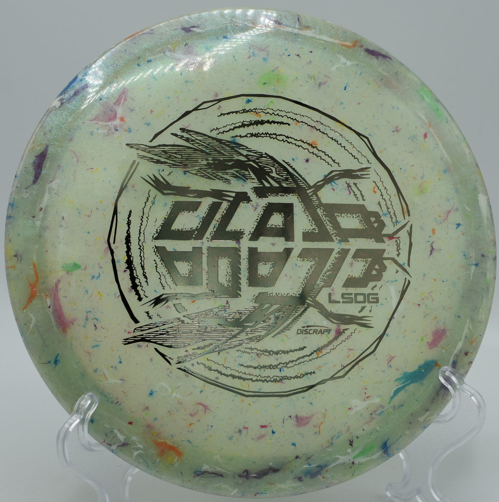 Jawbreaker Z FLX Cicada placement drive through gap at Wildcat Bluff Disc Golf Course in Urbana, Iowa