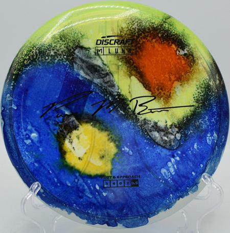 FlyDye Luna putter popular in California with nationwide shipping for smooth release circle putts and glide control