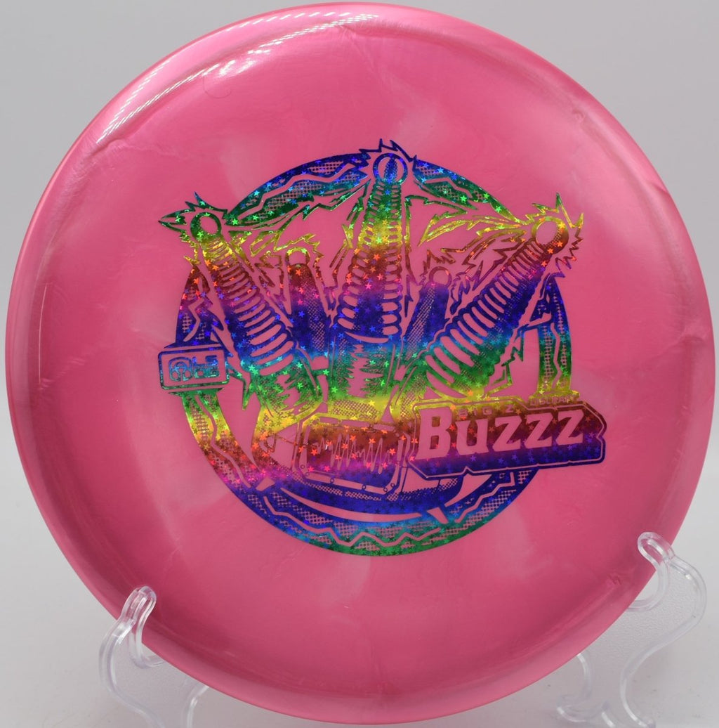 Discraft Big Z Swirl Buzzz 8 Hole midrange favored in Tennessee with nationwide shipping for smooth release control shots