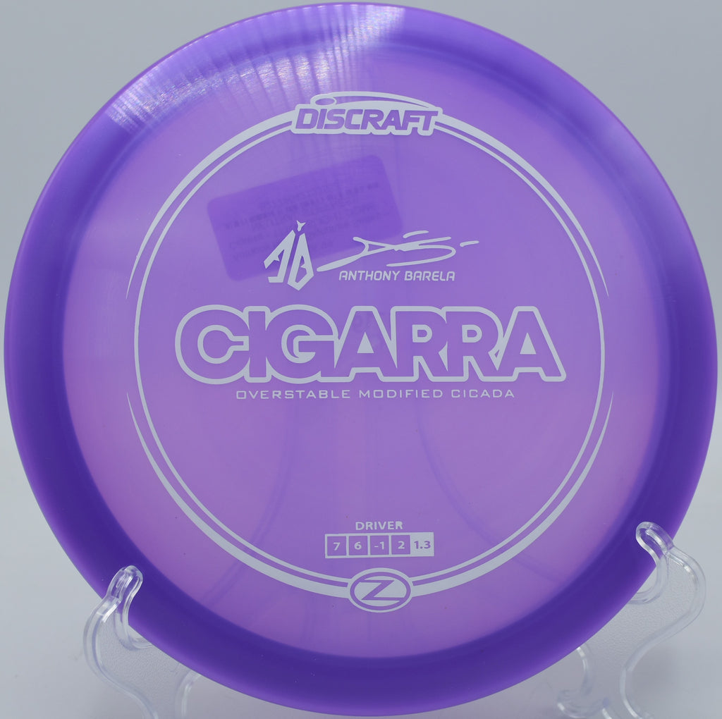 Z Cigarra staying dead straight into a tailwind at Lake Eureka DGC in Eureka, Illinois.

