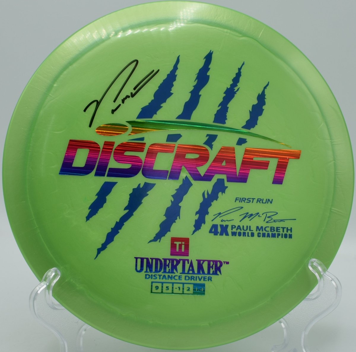 4 Claw Ti Undertaker - Flexline Discs DISC GOLF Discraft