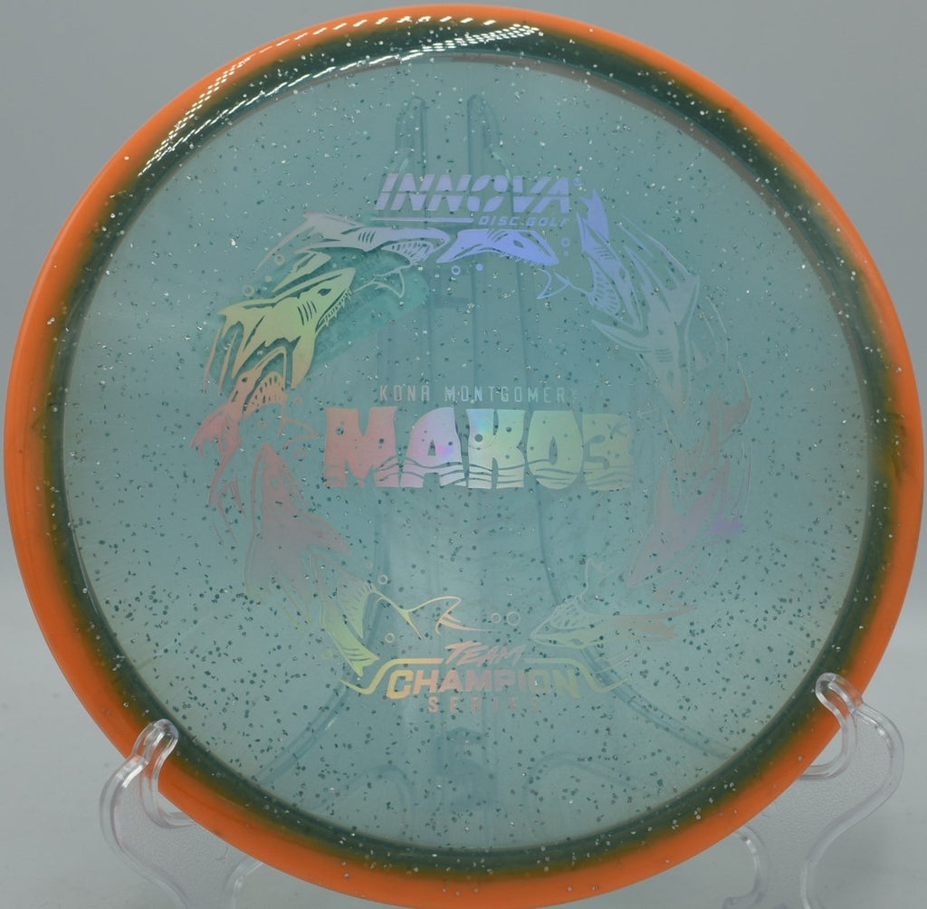 Innova Kona Montgomery Tour Series Mako3 displayed at Winthrop Gold Disc Golf Course in Rock Hill, South Carolina, delivering smooth release and consistent midrange accuracy