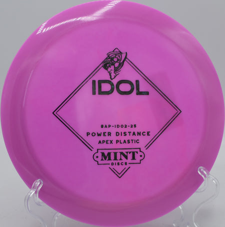 Apex Idol distance driver carving a long turnover shot at Northwood Black in Morton, Illinois