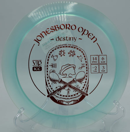 VIP Ice Destiny max-distance hyzer flip at Idlewild Disc Golf Course in Burlington, Kentucky