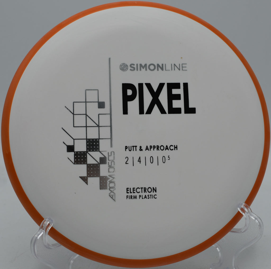 Electron Pixel glidey putter launched flat at DeLaveaga Disc Golf Course in Santa Cruz, California
