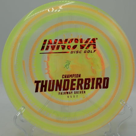 Champion I-Dye Thunderbird at Blue Ribbon Pines DGC, East Bethel MN for headwind fairway shots