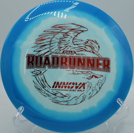 Halo Roadrunner gliding on a right-moving fairway drive at Flip City, Michigan.

