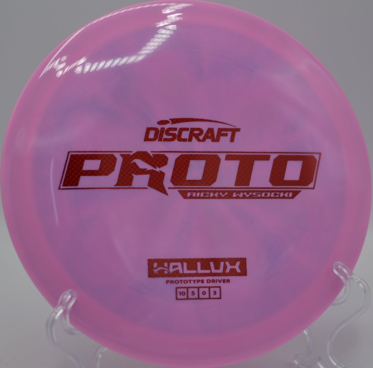 Ricky Wysocki Prototype Hallux overstable approach trusted by Minnesota disc golfers nationwide