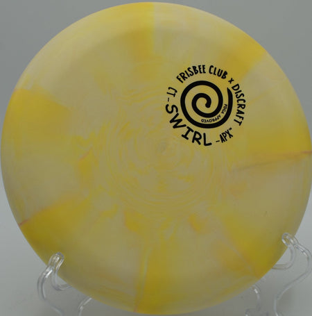 Discraft CT Swirl APX displayed at Hidden Oaks DGC, Troutville VA for premium putter performance and touch