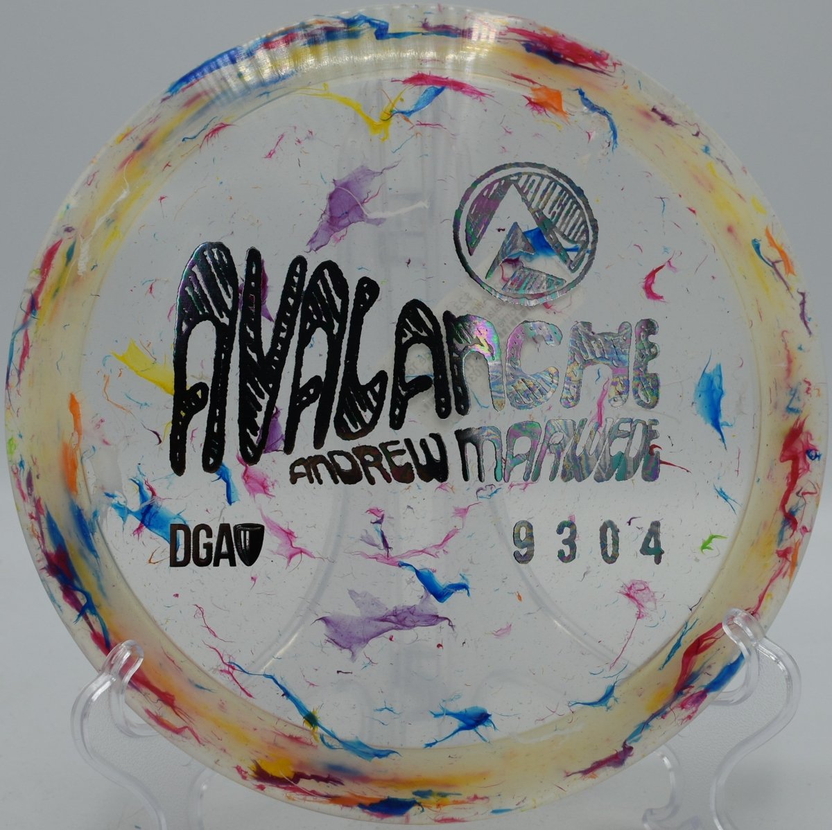 DGA 2025 Andrew Marwede Tour Series Avalanche - Flexline Discs - 49802131391037