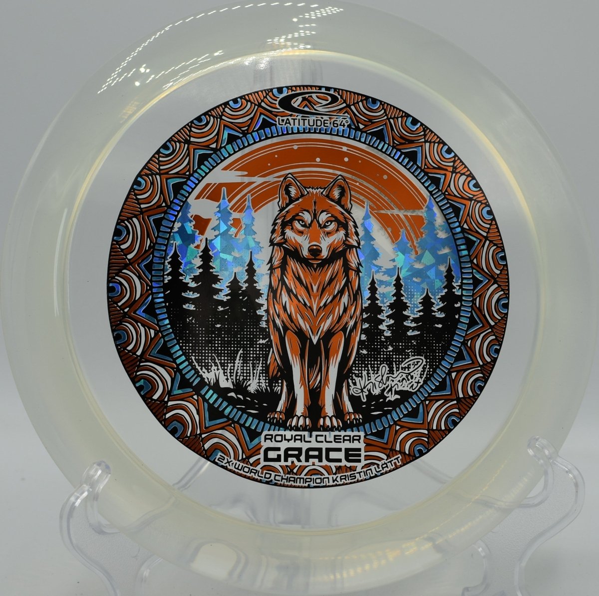 Latitude 64 Clear Grace driver popular in California with nationwide shipping for smooth hyzer flip lines