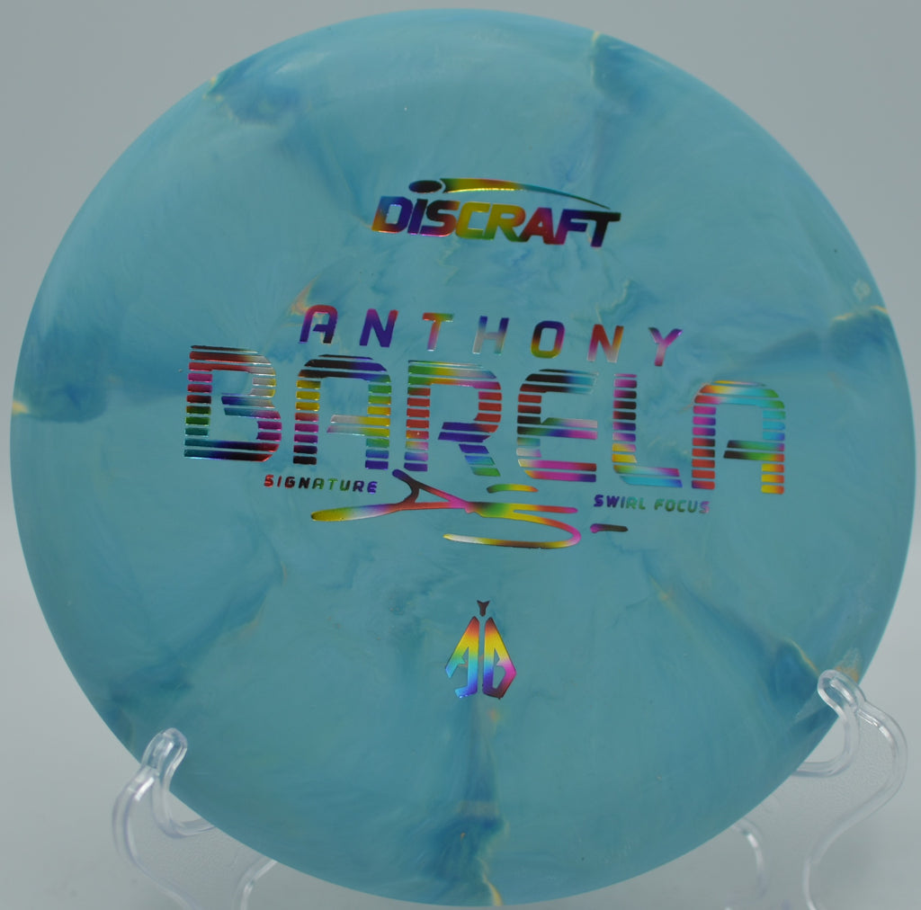 CT Swirl Focus Barela edition precision putt at Horseshoe Canyon Ranch Disc Golf Course in Jasper, Arkansas.