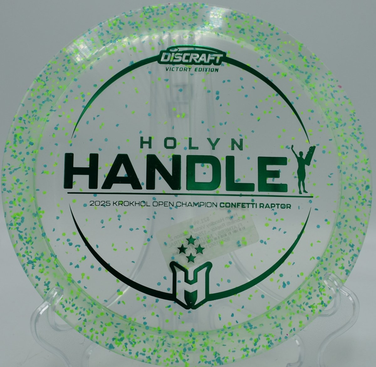 Holyn Handley Victory Edition Z Confetti Raptor - Flexline Discs - 95491562149917