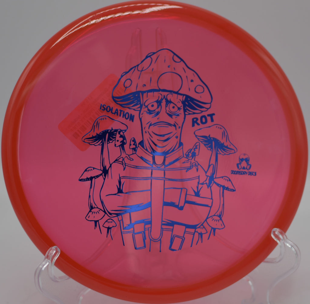 Rot Isolation Doomsday Discs dependable disc for confident short drives at Harmon Hills Disc Golf Course in Fall Branch, Tennessee.