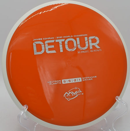 MVP Neutron Detour featured at Northwood Black DGC, Morton IL for dependable turnover flights