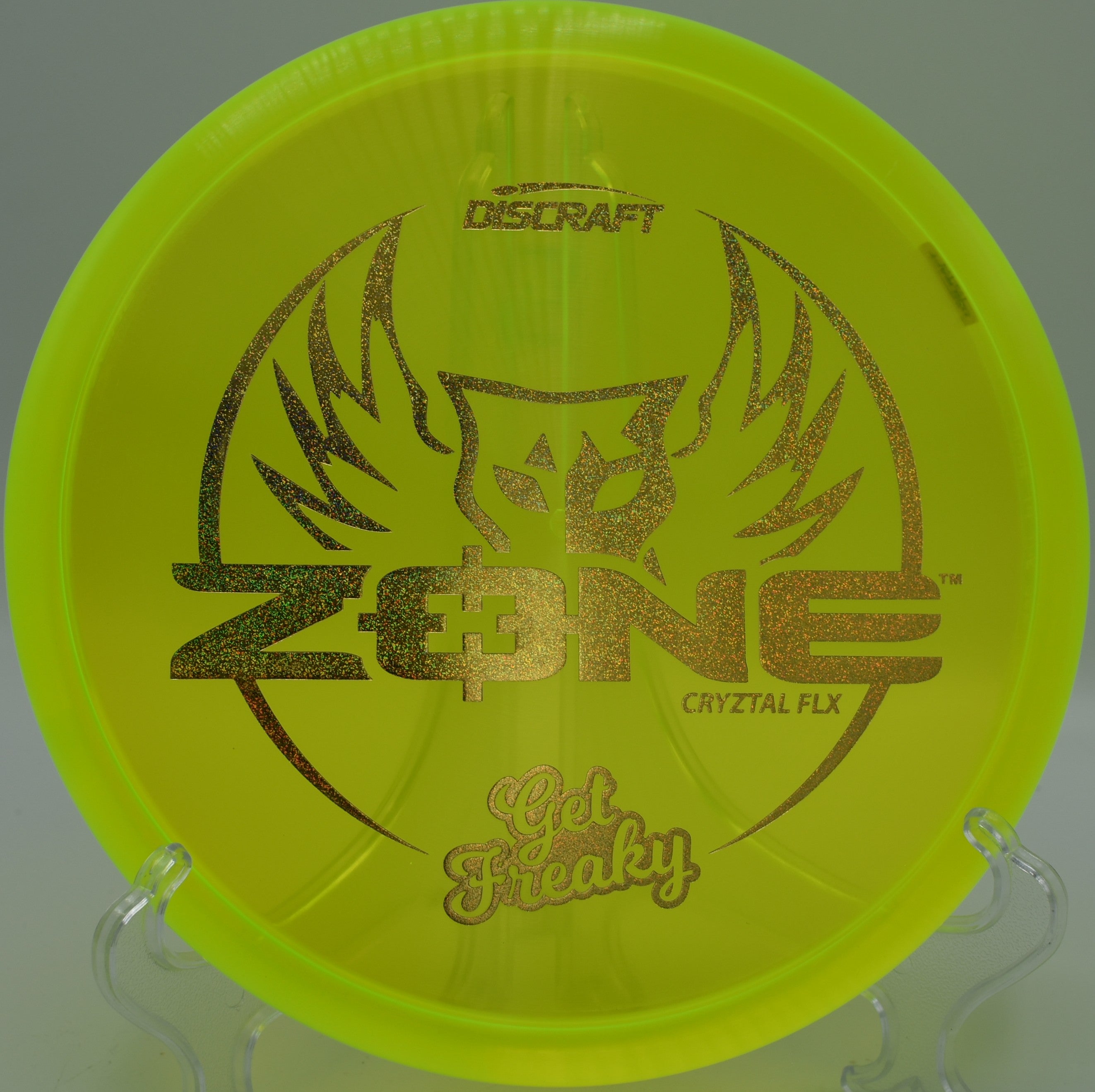 CryZtal FLX Zone at Hornets Nest DGC, Charlotte NC for dependable backhand hyzers and utility throws