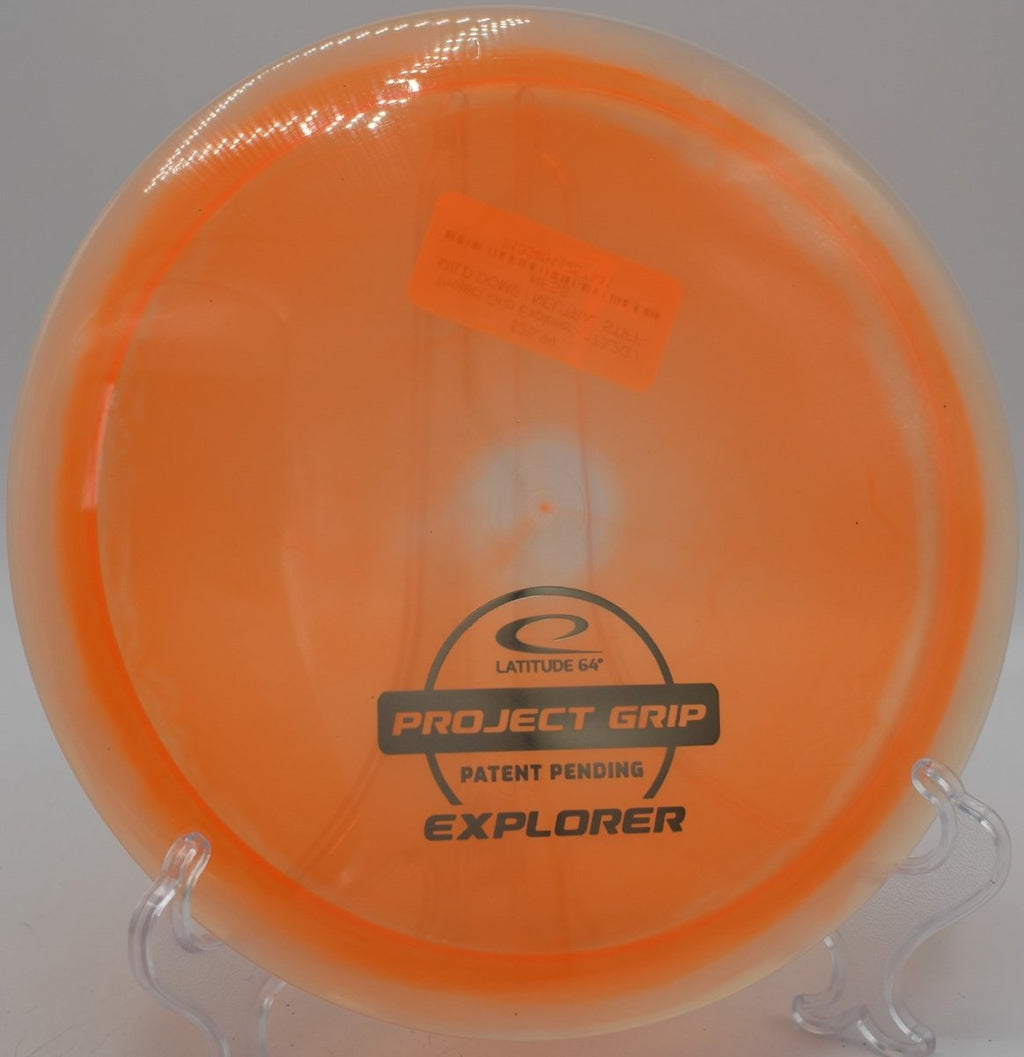 Latitude 64 Explorer stable placement shot through woods at Northwood Park Disc Golf Course in Morton, Illinois