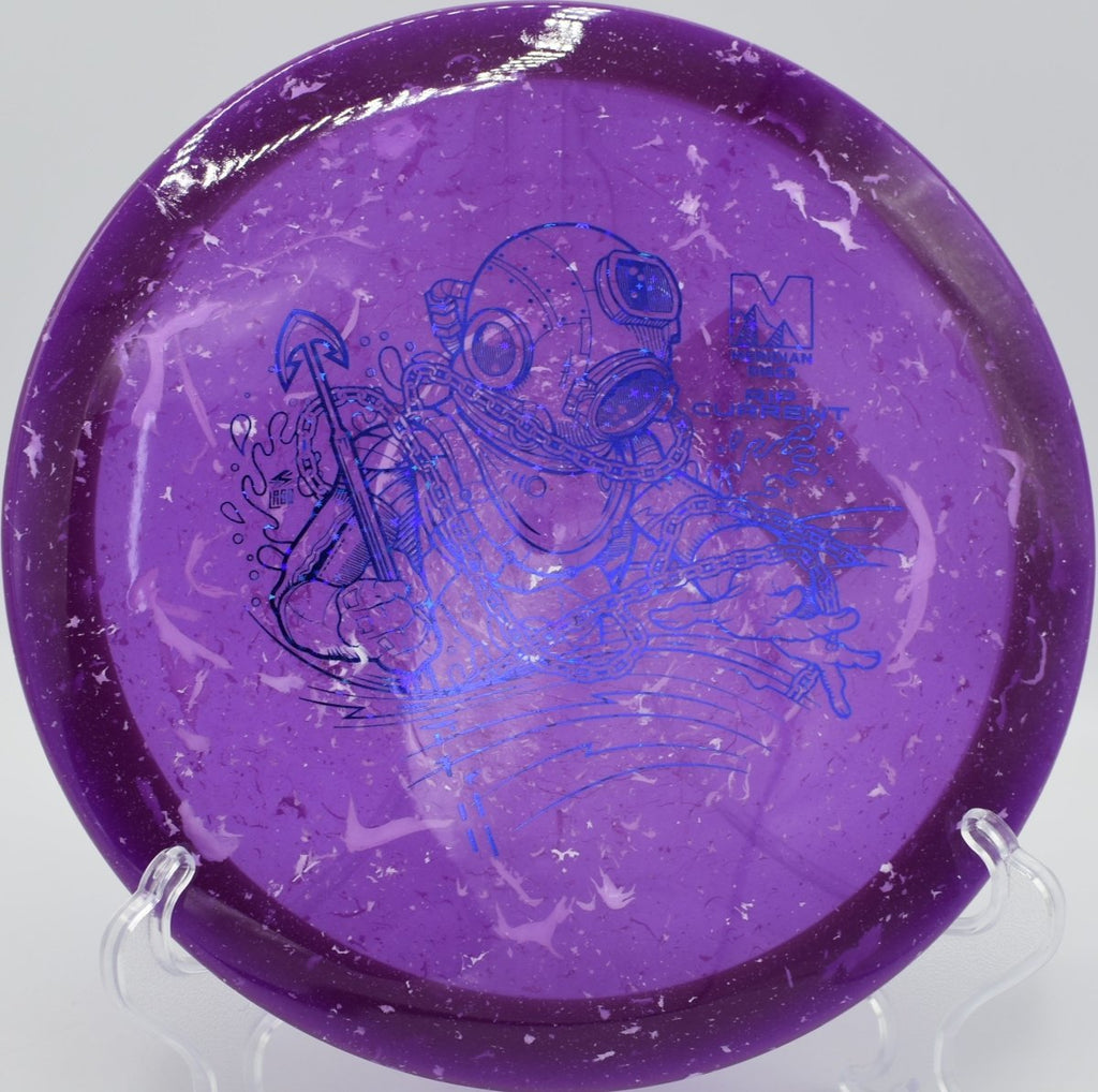 Marbled Clarus Rip Current stable flex at Veterans Park Disc Golf Course in Florence, Alabama