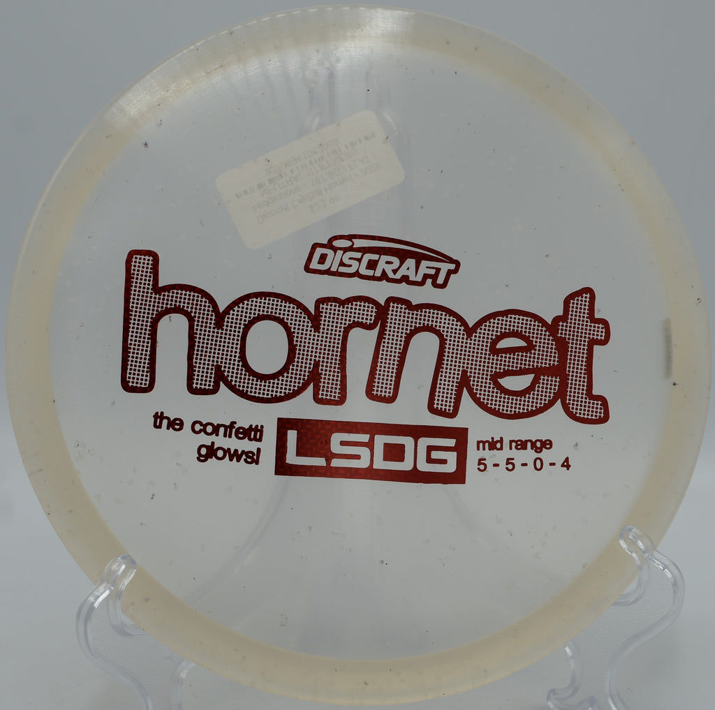 CryZtal Hornet overstable midrange powering through a headwind at Northwood Park Disc Golf Course in Morton, Illinois