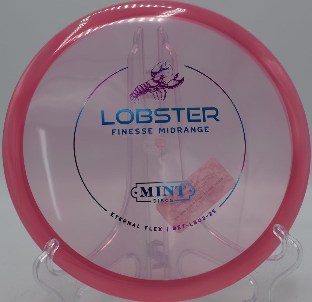 Mint Lobster flipping flat out of hyzer at Winthrop Gold in Rock Hill, South Carolina