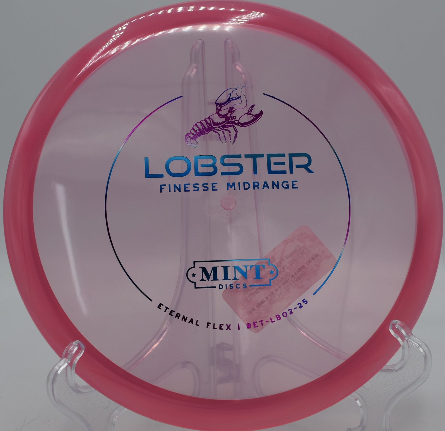 Mint Lobster flipping flat out of hyzer at Winthrop Gold in Rock Hill, South Carolina