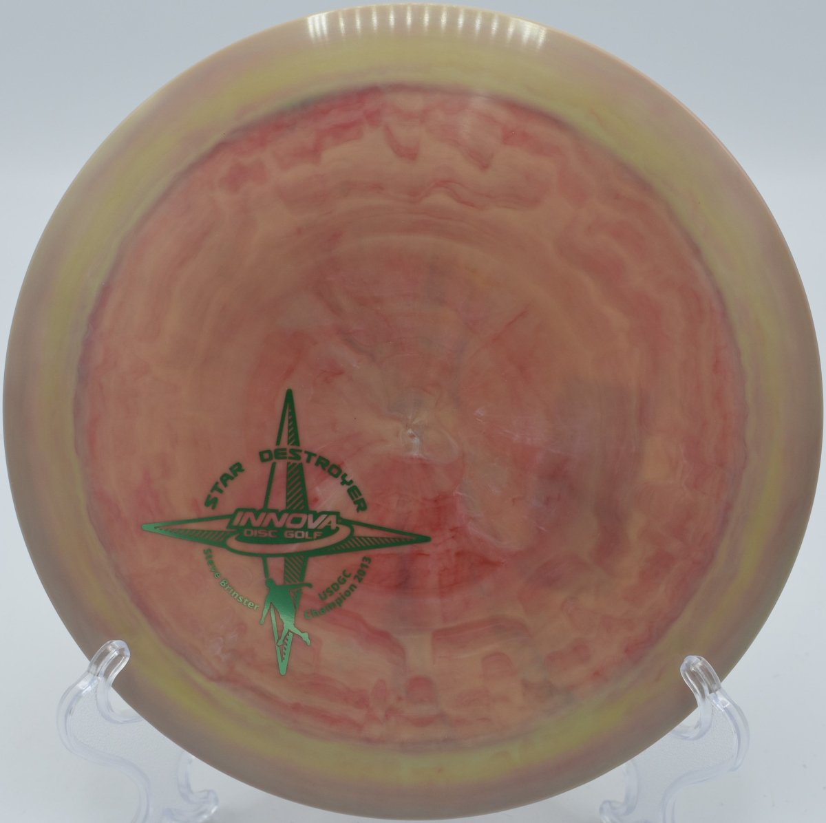 First Run Swirly Star Brinster Destroyer distance driver available in Texas with nationwide shipping for overstable power drives