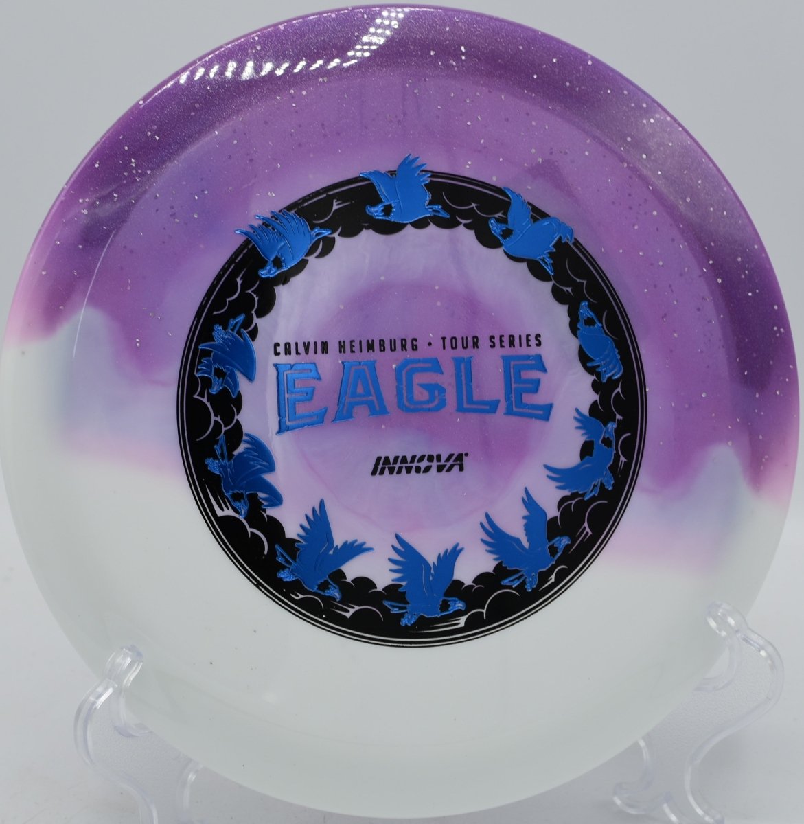 Calvin Heimburg Tour Series Eagle powering accurate placement drives at Bicentennial Disc Golf Course, Crowley, Texas