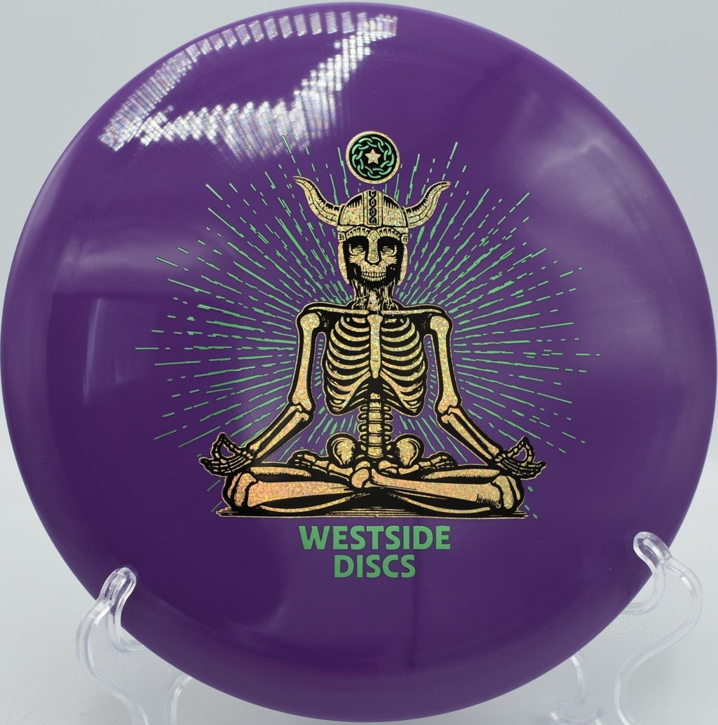 Westside Discs Tournament Underworld fairway driver offering easy distance at Toboggan Disc Golf Course in Milford Michigan