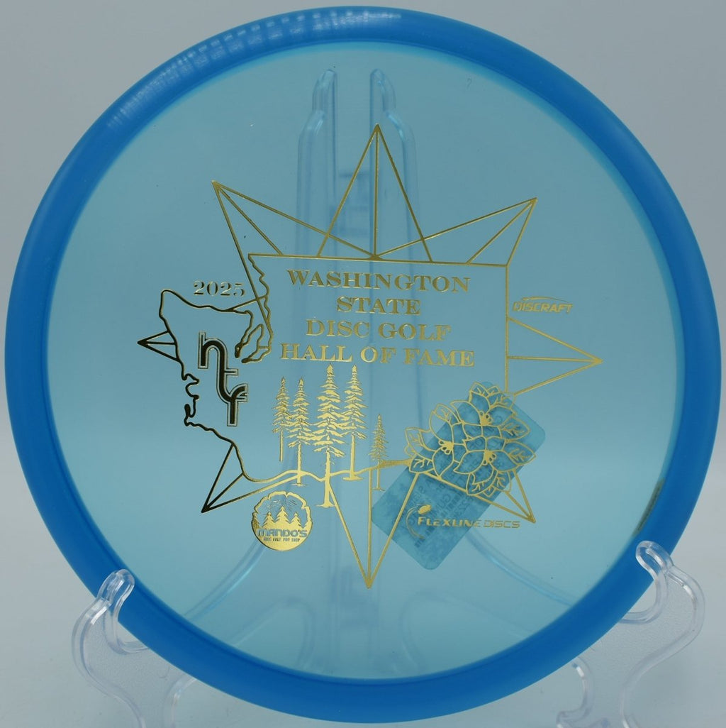 Crystal FLX Zone - WA State Disc Golf HOF Fundraiser - Flexline Discs - 34400721622365
