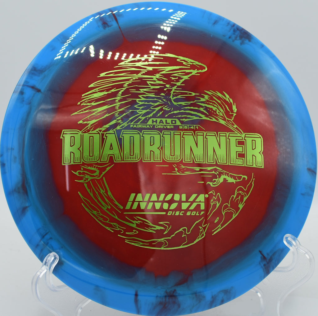 Big turnover backhand with the Halo Roadrunner at SeaTac DGC in Washington.

